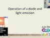15. Operation of a diode