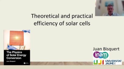 21. Theoretical and practical efficiency of solar cells