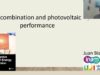 23. Recombination and photovoltaic performance