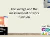4. The voltage and the measurement of work function