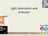 5. Light absorption and emission