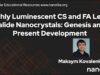 Highly Luminescent Cs and Fa Lead Halide Nanocrystals
