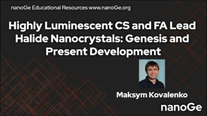 Highly Luminescent Cs and Fa Lead Halide Nanocrystals