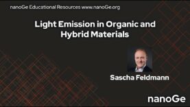 Light emission in Organic and Hybrid Materials