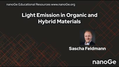 Light emission in Organic and Hybrid Materials