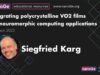 Integrating polycrystalline VO2 films for neuromorphic computing applications