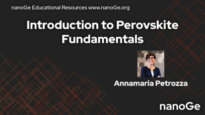 Introduction to Perovskite Fundamentals