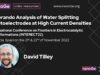 Operando Analysis of Water Splitting Photoelectrodes at High Current Densities – David Tilley