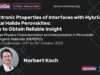 Electronic Properties of Interfaces with Hybrid Metal Halide Perovskites: How to Obtain Reliable Insight